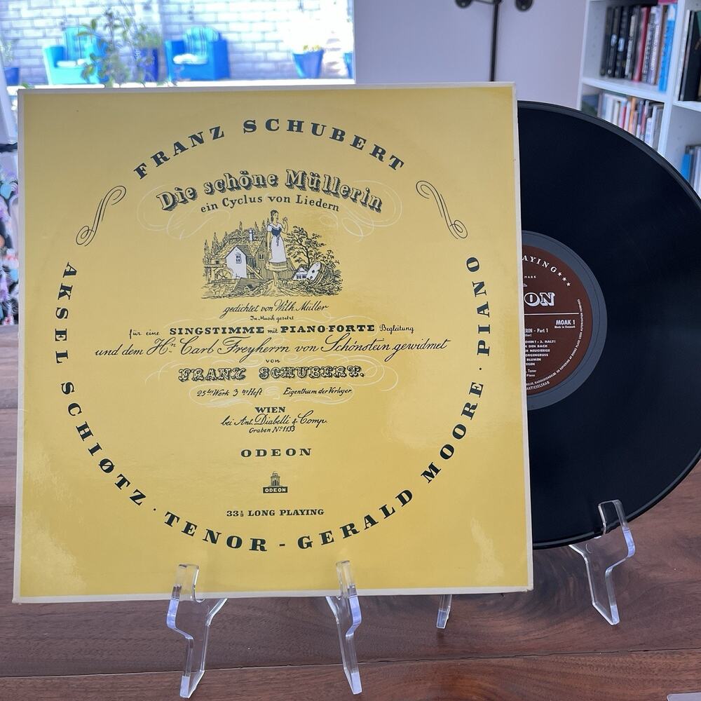 Franz Schubert Die Schöne Müllerin Vinyl LP Odeon MOAK 1